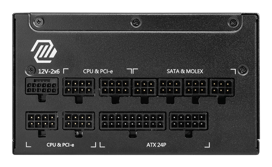 MSI MAG A1250GL PCIE5 power supply unit 1250 W 24-pin ATX ATX Black - MAGA1250GLPCIE5 - eCommerce Business Prime