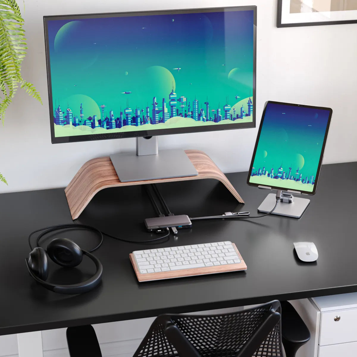ALOGIC Portable Dock for Mac 10-in-1 with Dual Display 4K 60Hz Support - Dark Grey - U2CXH-DGR - eCommerce Business Prime