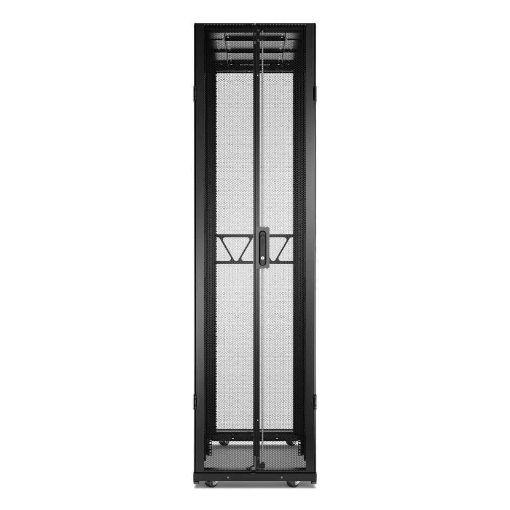 APC NetShelter SX Server Rack Gen 2, 48U, 2258H x 600W x 1200D mm, with Sides, Black - AR3307B2