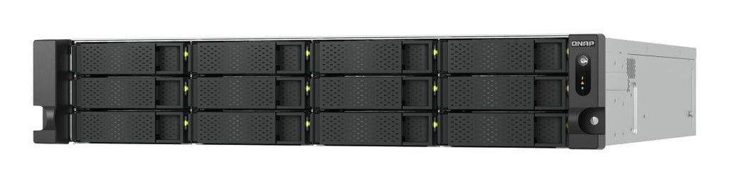 QNAP TS-h1277AXU-RP NAS Rack (2U) AMD Ryzen™ 7 32 GB DDR5 0 TB QNAP QTS Aluminium, Black - TS-H1277AXU-RP-R7-32G-US - eCommerce Business Prime