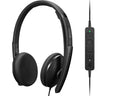 Lenovo 4XD1M39028 headphones/headset Wired Head-band USB Type-C Black - 4XD1M39028 - eCommerce Business Prime