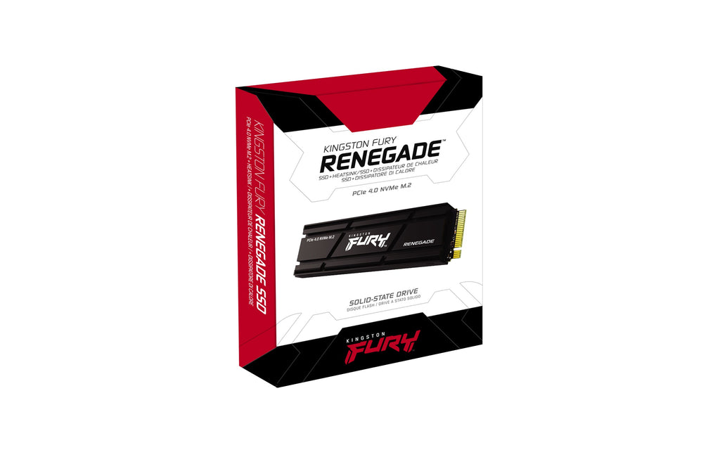 Kingston Technology 2000G RENEGADE PCIe 4.0 NVMe SSD W/ HEATSINK - eCommerce Business Prime