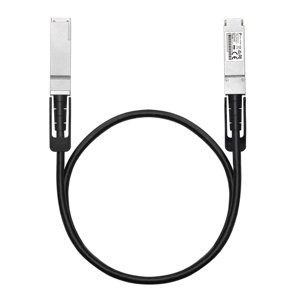 TP-Link Omada SM9220-1M InfiniBand/fibre optic cable QSFP28 Twinax Black - SM9220-1M - eCommerce Business Prime