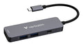 Verbatim USB-C Essentials Multiport Hub 4 ports: HDMI, USB-C PD, USB-A 3.2 Gen 1, USB-A - 32155 - eCommerce Business Prime