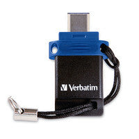 Verbatim 71275 USB flash drive 128 GB USB Type-C 3.2 Gen 1 (3.1 Gen 1) Blue - 71275 - eCommerce Business Prime