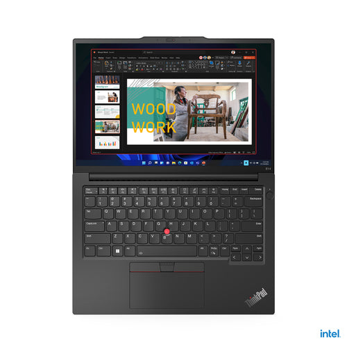Lenovo ThinkPad E14 Laptop 35.6 cm (14") Touchscreen WUXGA Intel® Core™ i7 i7-1355U 16 GB DDR4-SDRAM 512 GB SSD Wi-Fi 6 (802.11ax) Windows 11 Pro Graphite, Black - 21JK0053US - eCommerce Business Prime