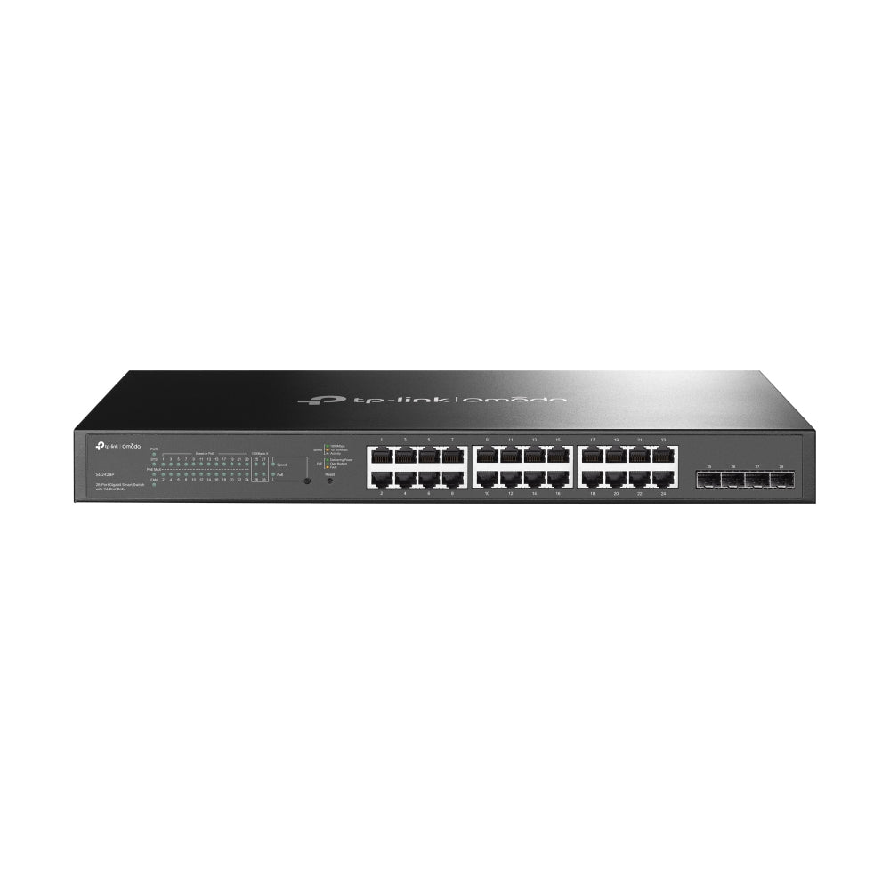 TP-Link Omada 28-Port Gigabit Smart Switch with 24-Port PoE+ - SG2428P - eCommerce Business Prime