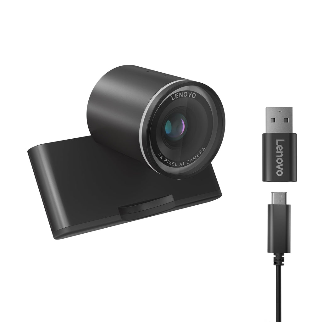Lenovo 4XC1Q25246 webcam 8 MP 1920 x 1080 pixels USB-C Black - 4XC1Q25246 - eCommerce Business Prime
