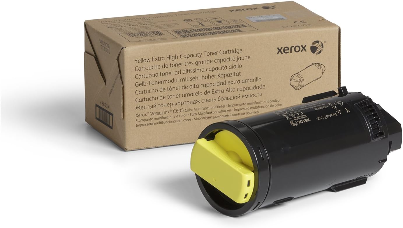 Xerox VersaLink C605 Yellow Extra High Capacity Toner Cartridge - 106R03930 XEROX