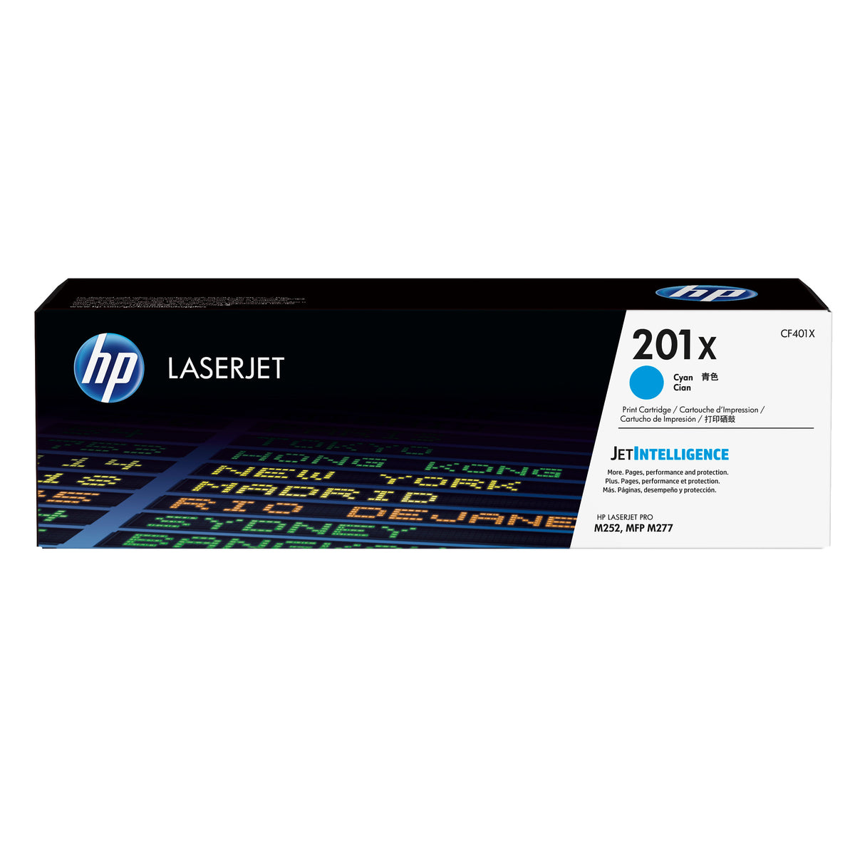 HP 201X High Yield Cyan Original LaserJet Toner Cartridge