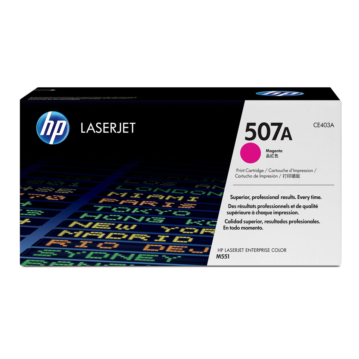 HP 507A Magenta Original LaserJet Toner Cartridge for US Government