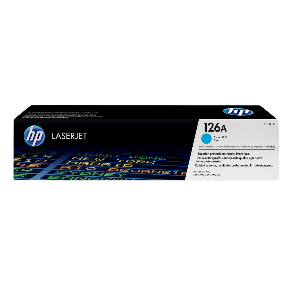 HP 126A Cyan Original LaserJet Toner Cartridge