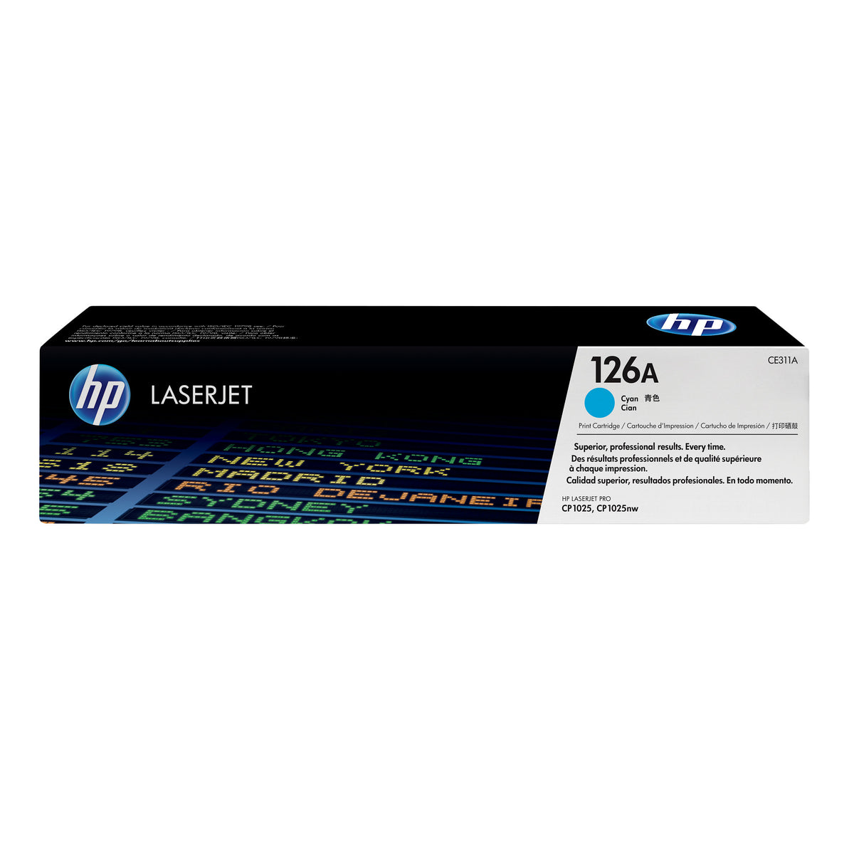 HP 126A Cyan Original LaserJet Toner Cartridge