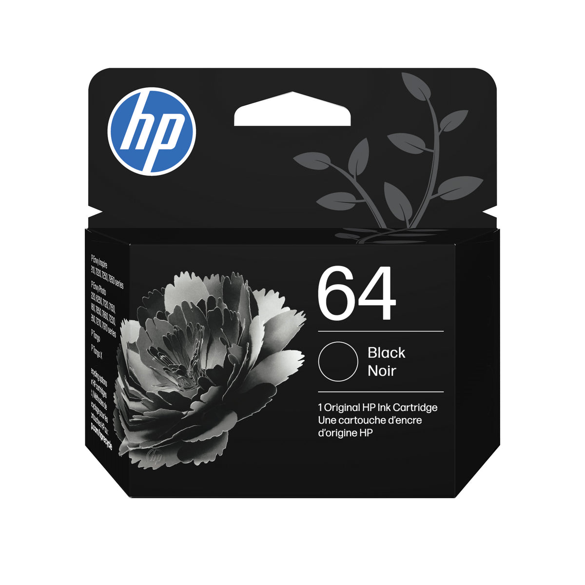 HP 64 Black Original Ink Cartridge