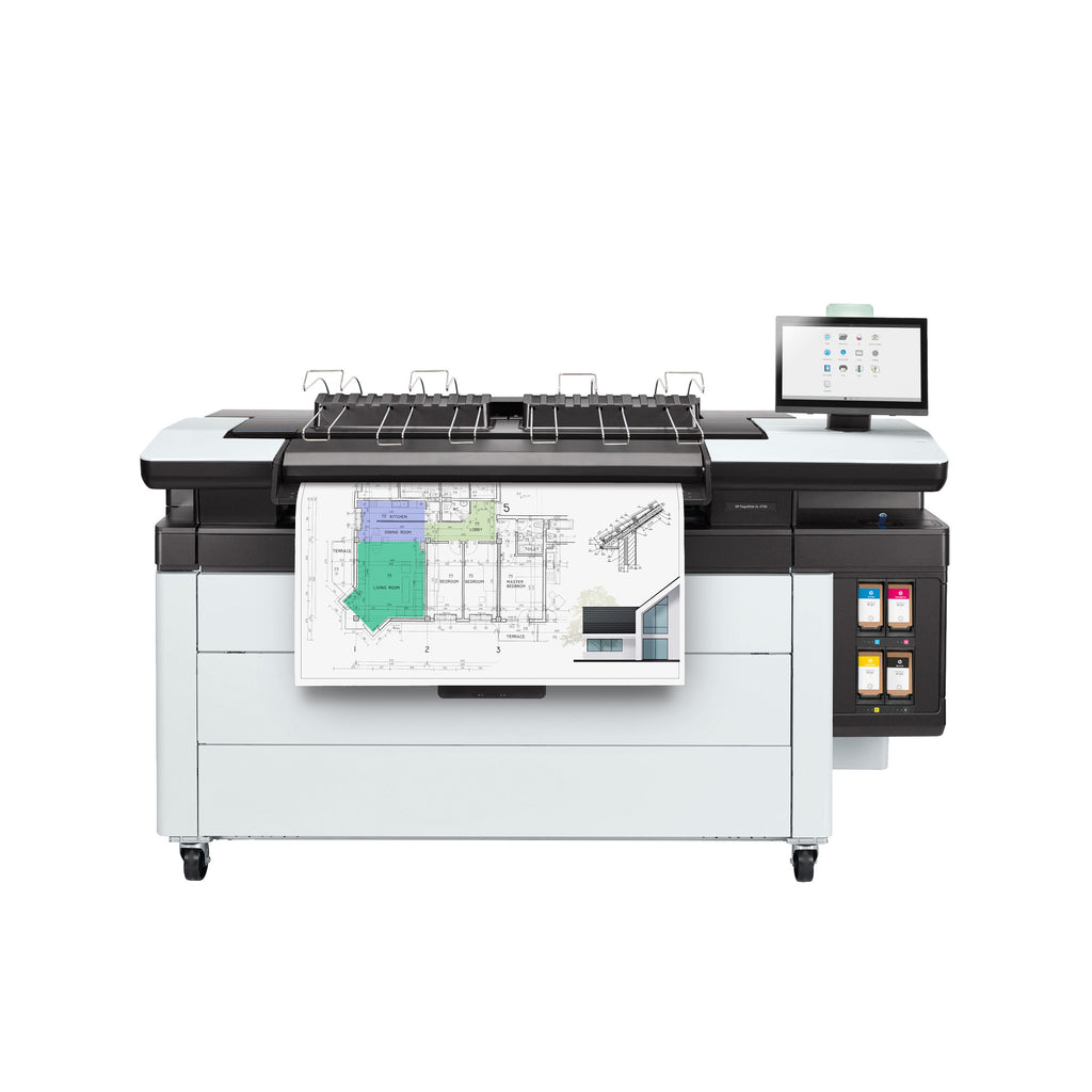 HP PageWide XL 4700 40-in Multifunction Printer with Top Stacker and 3-year Warranty