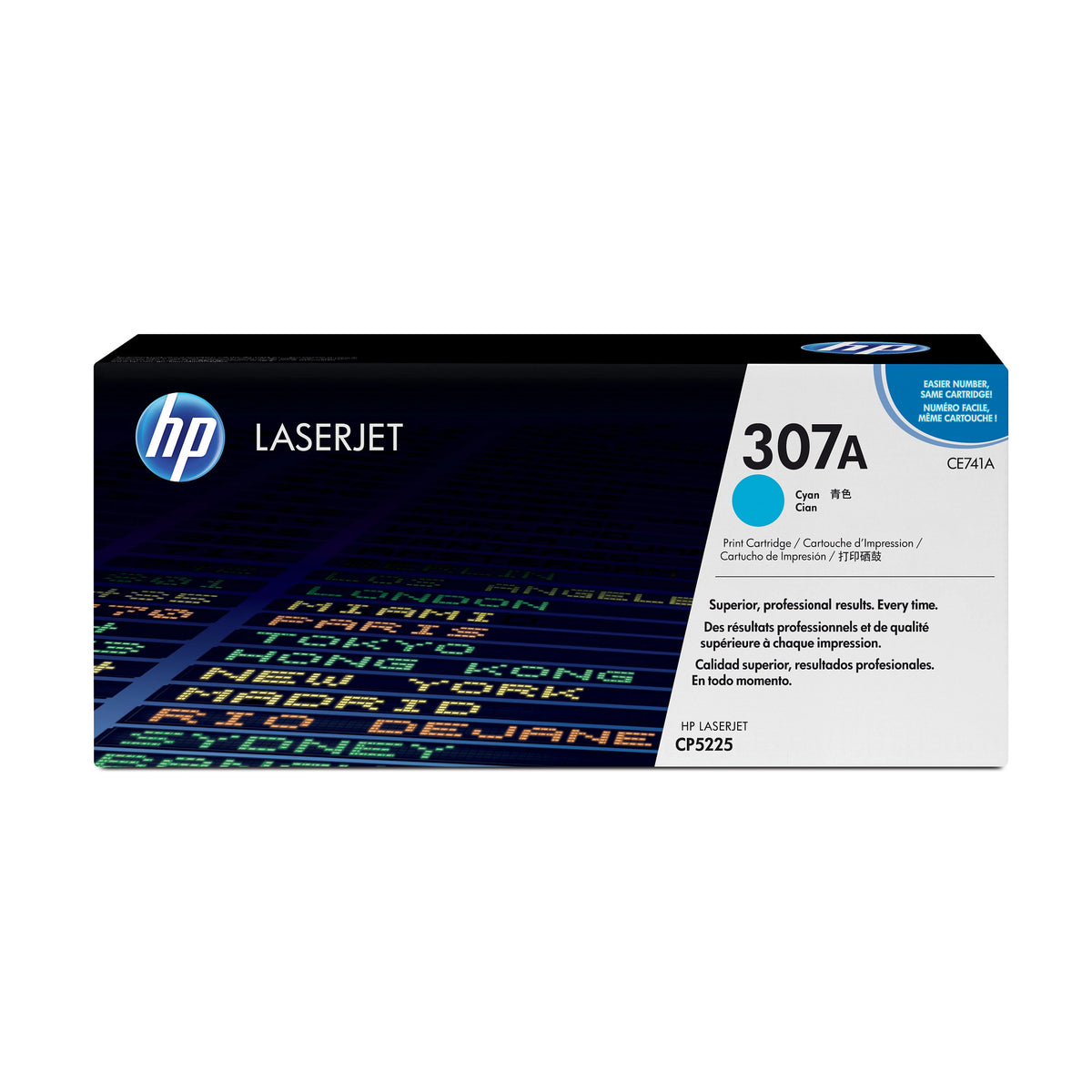 HP 307A Cyan Original LaserJet Toner Cartridge