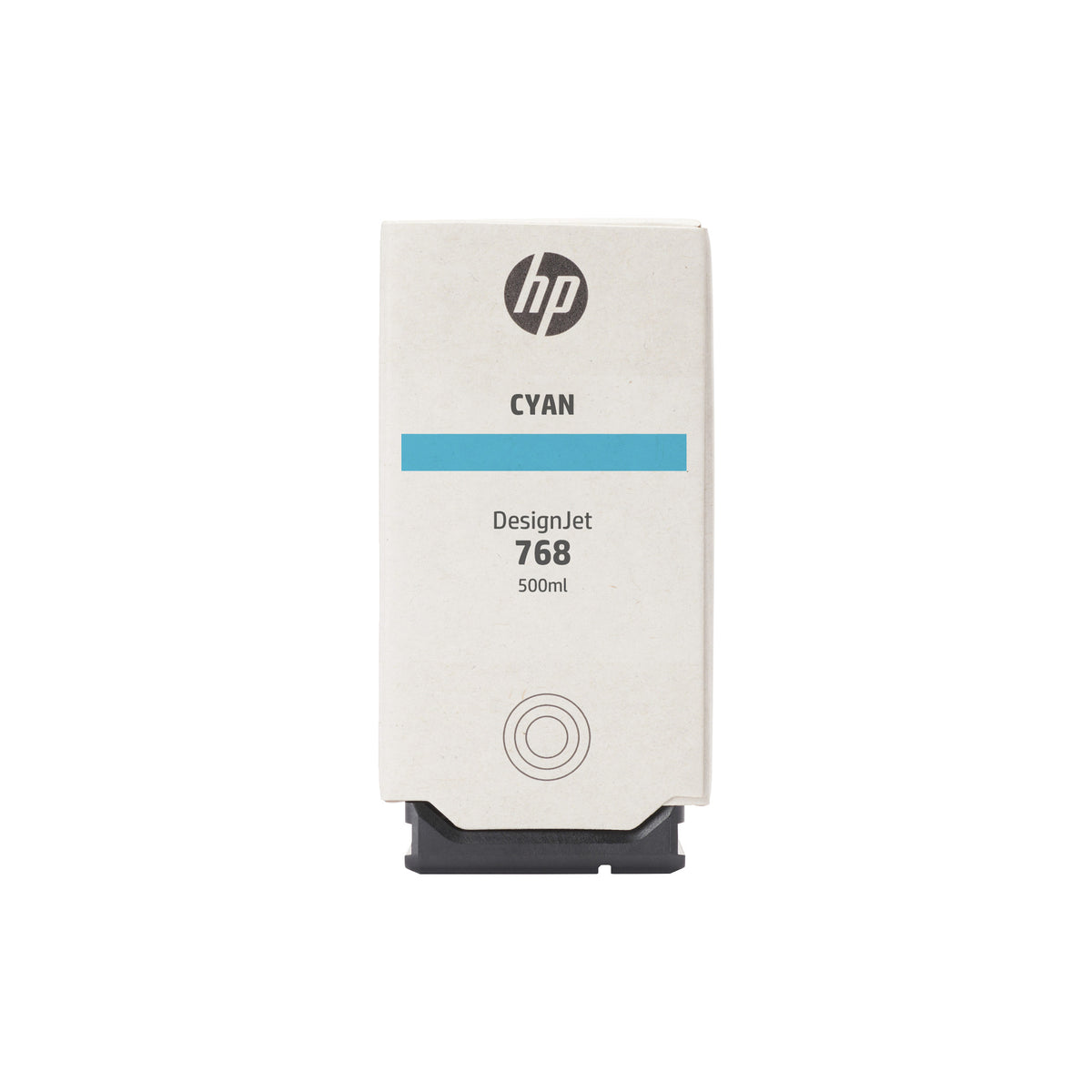 HP 768 500-ml Cyan DesignJet Ink Cartridge
