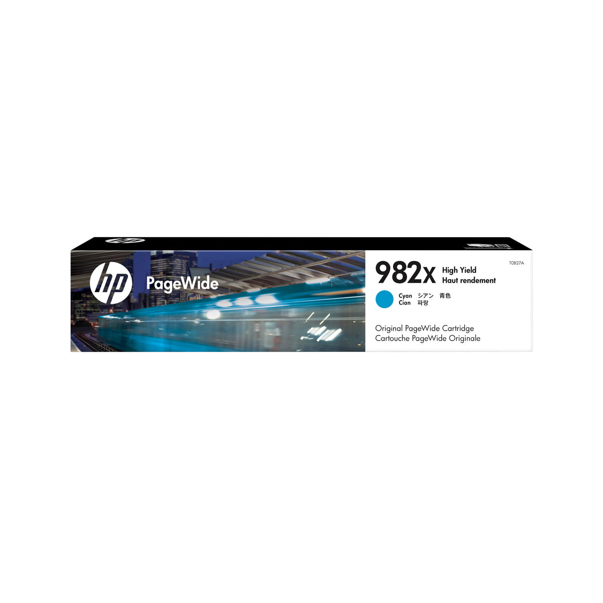 HP 982X High Yield Cyan Original PageWide Cartridge
