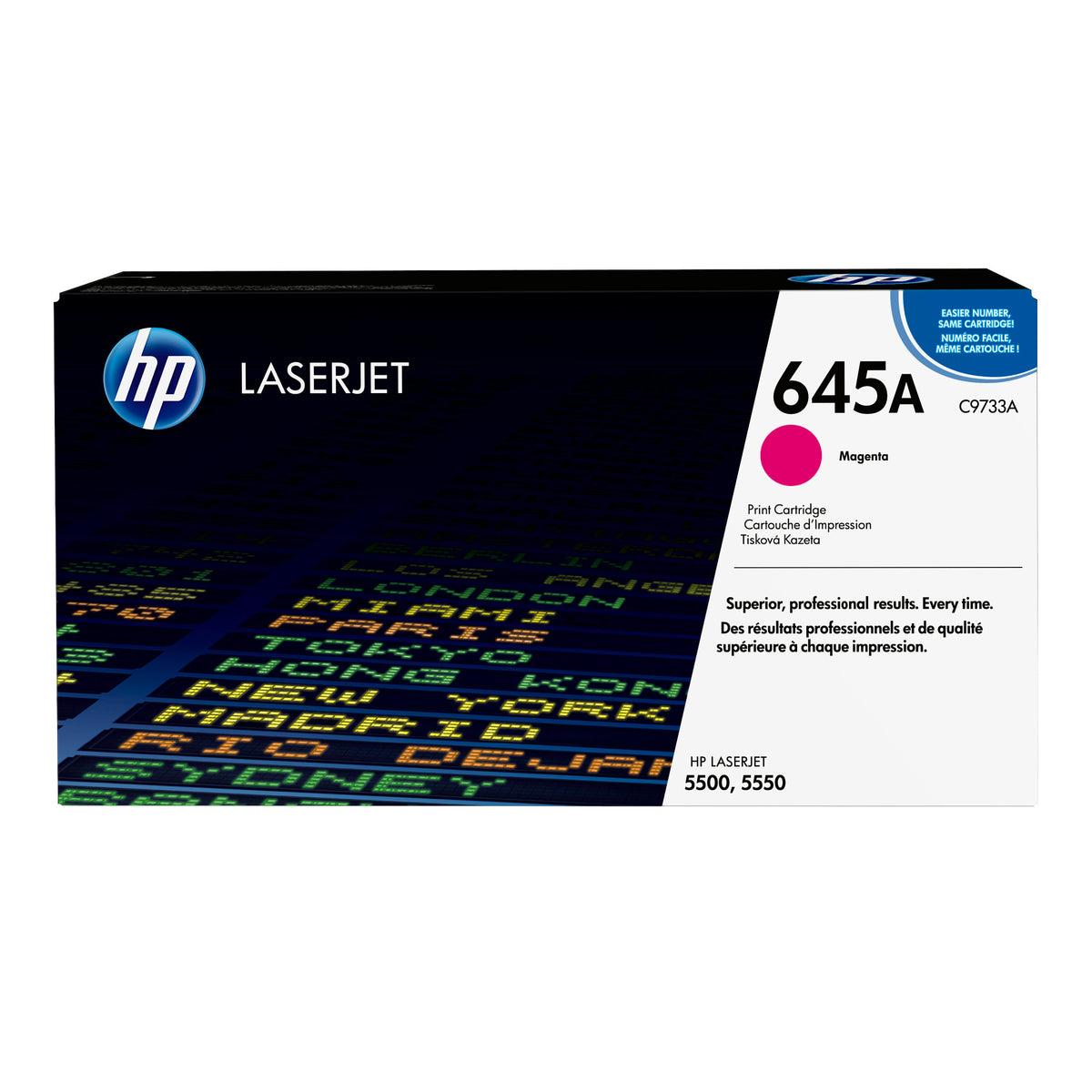 HP 645A Magenta Original LaserJet Toner Cartridge