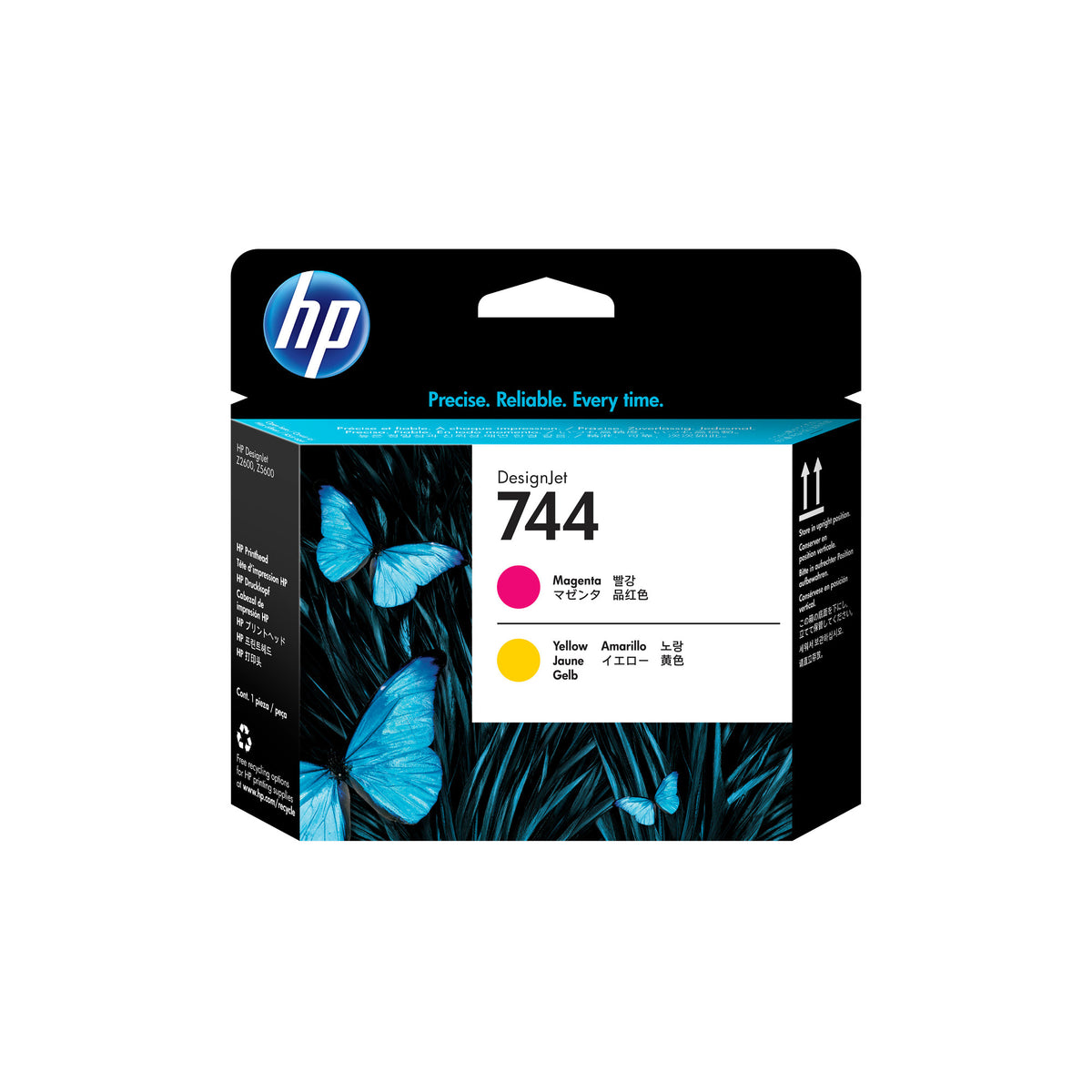 HP 744 Magenta/Yellow DesignJet Printhead