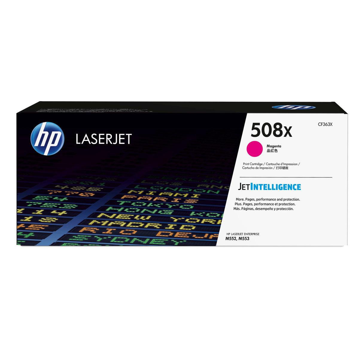 HP 508X High Yield Magenta Original LaserJet Toner Cartridge