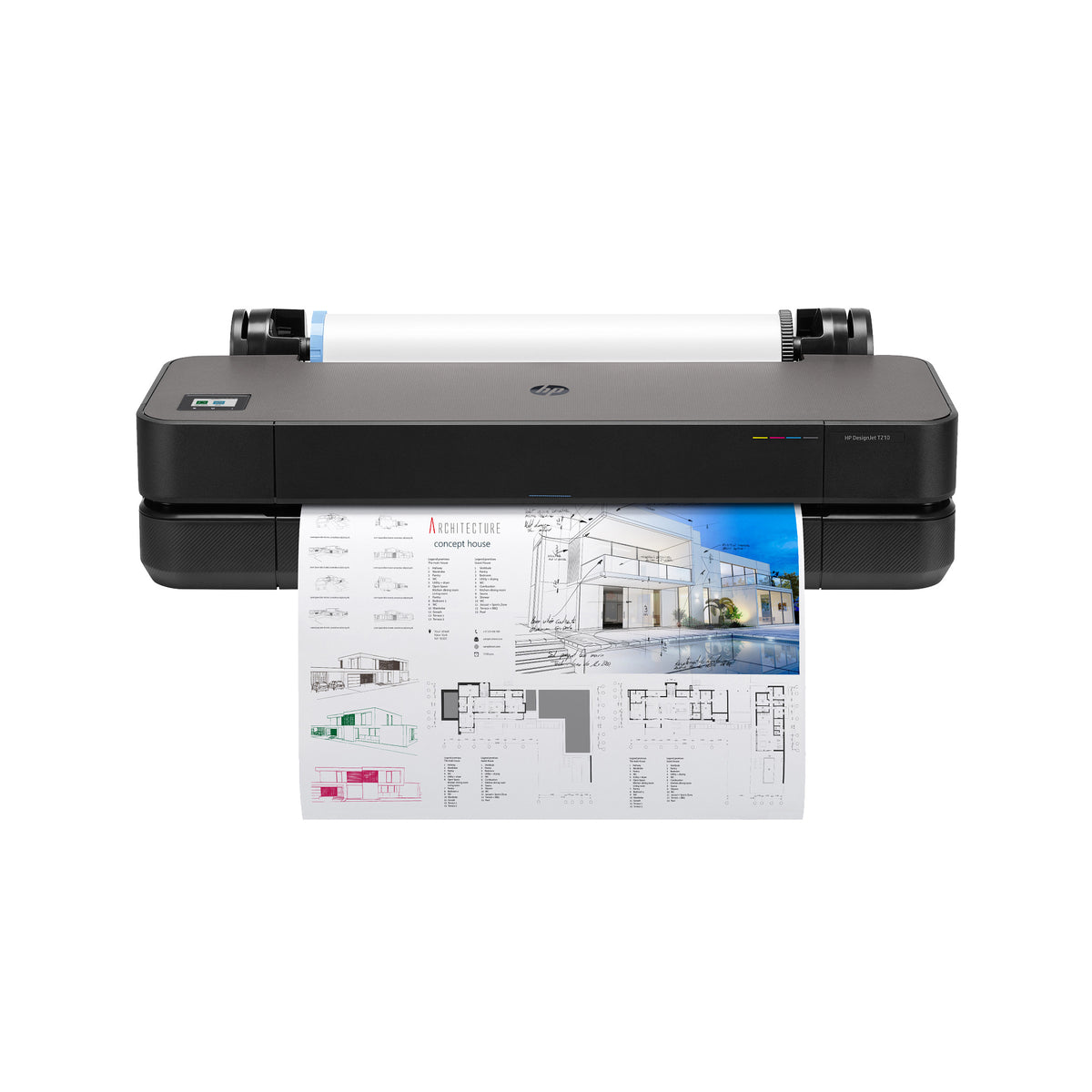 HP DesignJet T210 24-in Printer