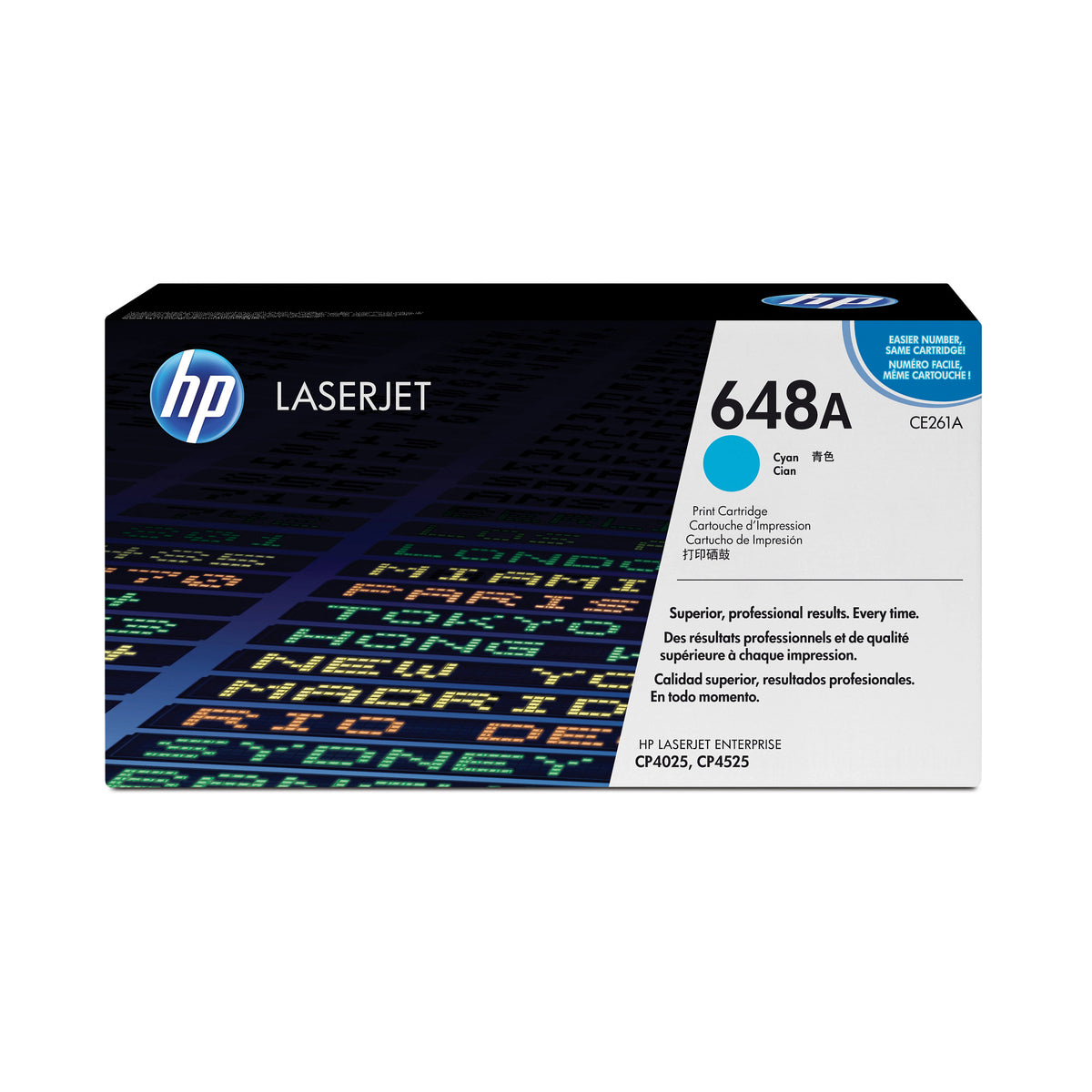 HP 648A Cyan Original LaserJet Toner Cartridge for US Government