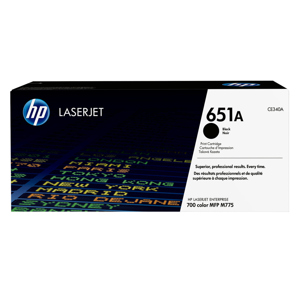 HP 651A Black Original LaserJet Toner Cartridge