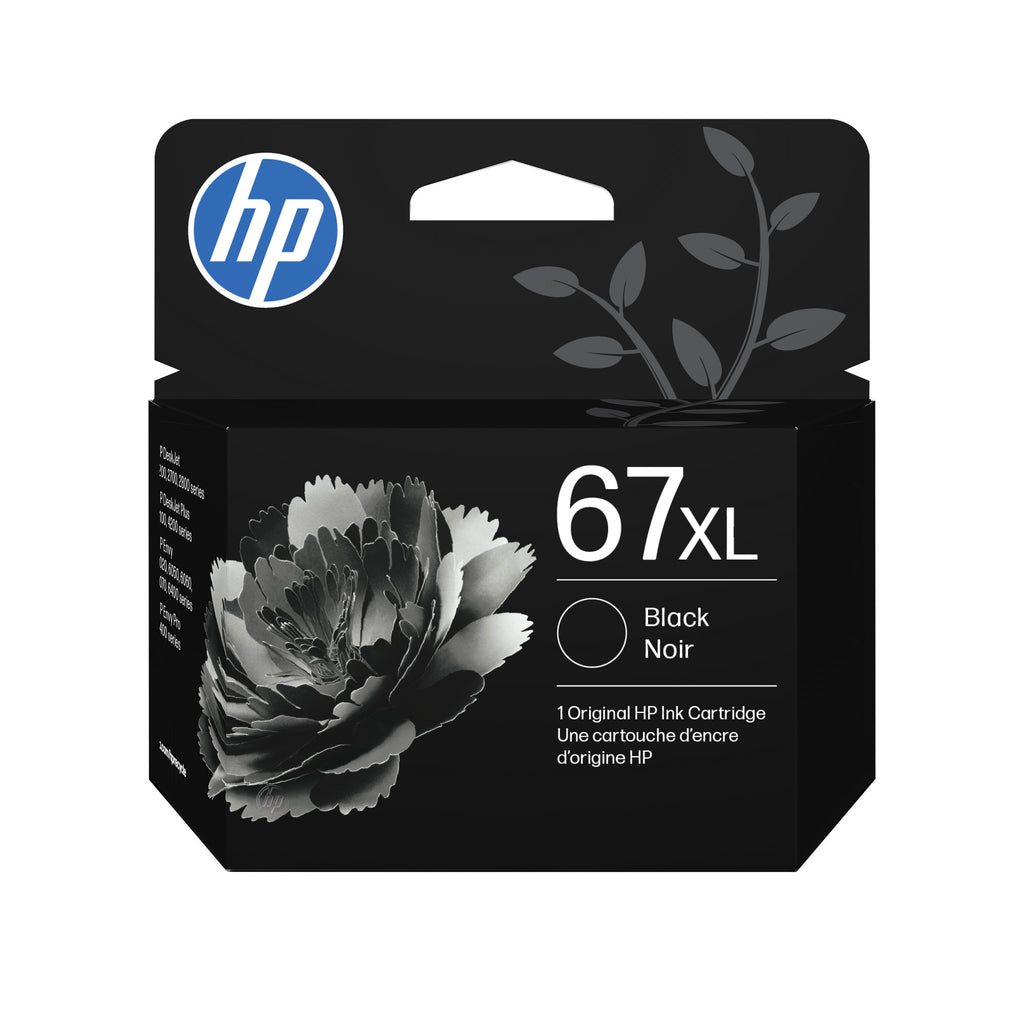 HP 67XL High Yield Black Original Ink Cartridge