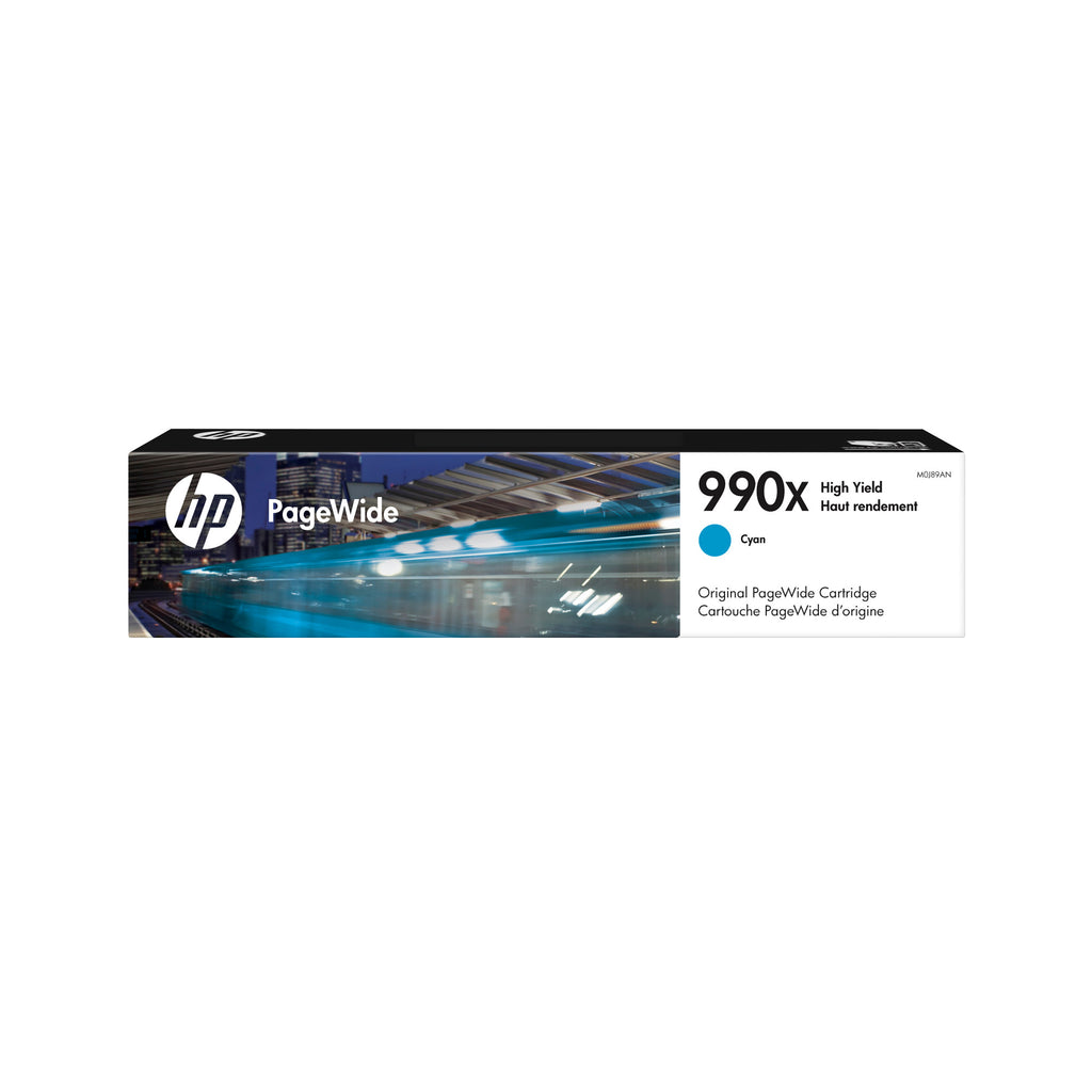 HP 990X High Yield Cyan Original PageWide Cartridge
