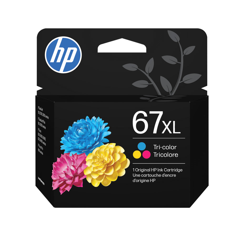HP 67XL High Yield Tri-color Original Ink Cartridge