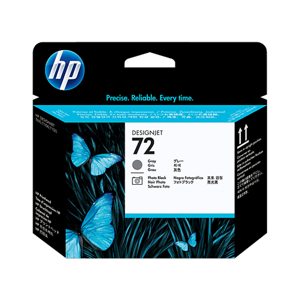 HP 72 Gray and Photo Black DesignJet Printhead