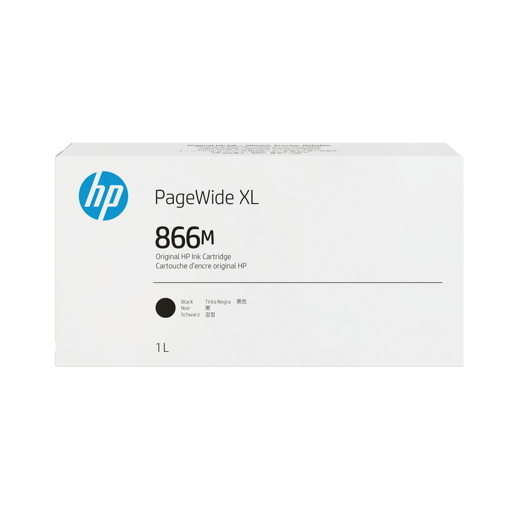 HP 866M 1-liter Black PageWide XL Ink Cartridge
