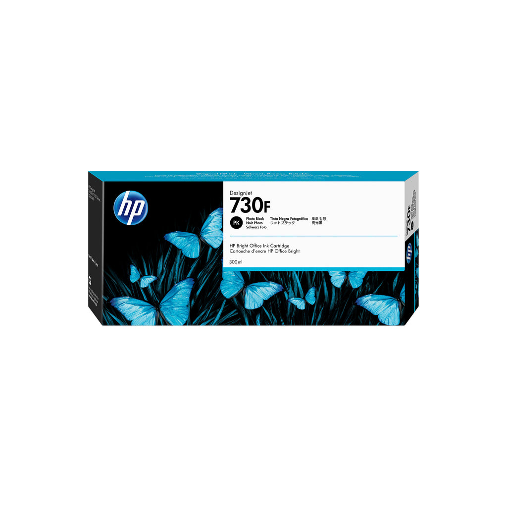 HP 730F 300-ml Photo Black DesignJet Ink Cartridge