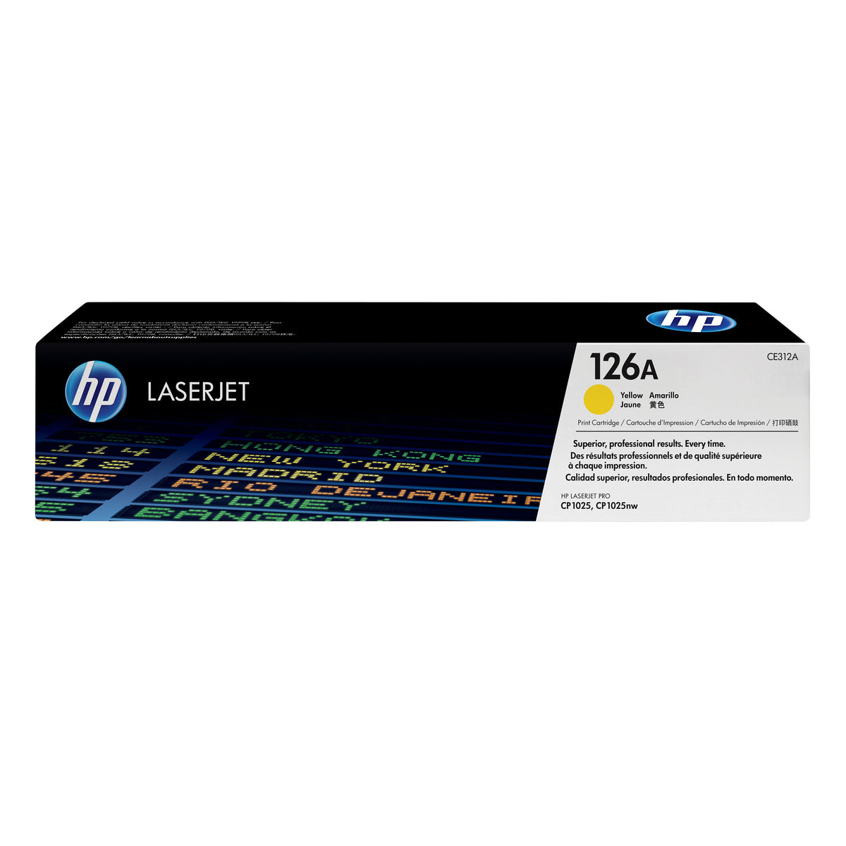 HP 126A Yellow Original LaserJet Toner Cartridge