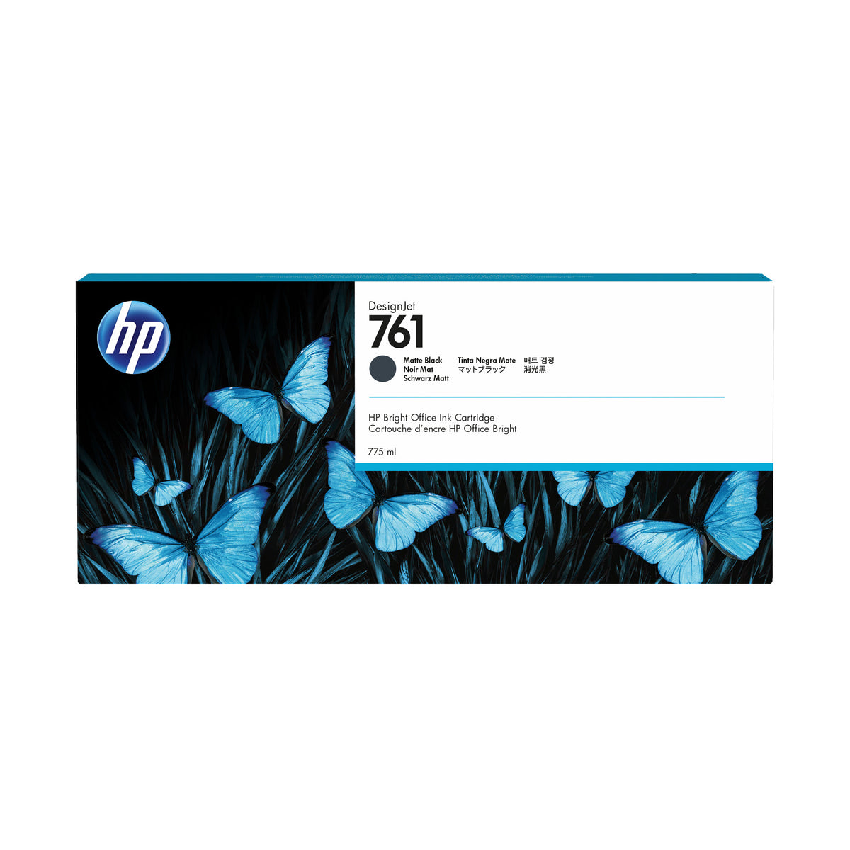 HP 761 775-ml Matte Black DesignJet Ink Cartridge