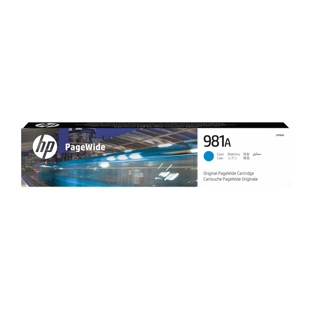 HP 981A Cyan Original PageWide Cartridge