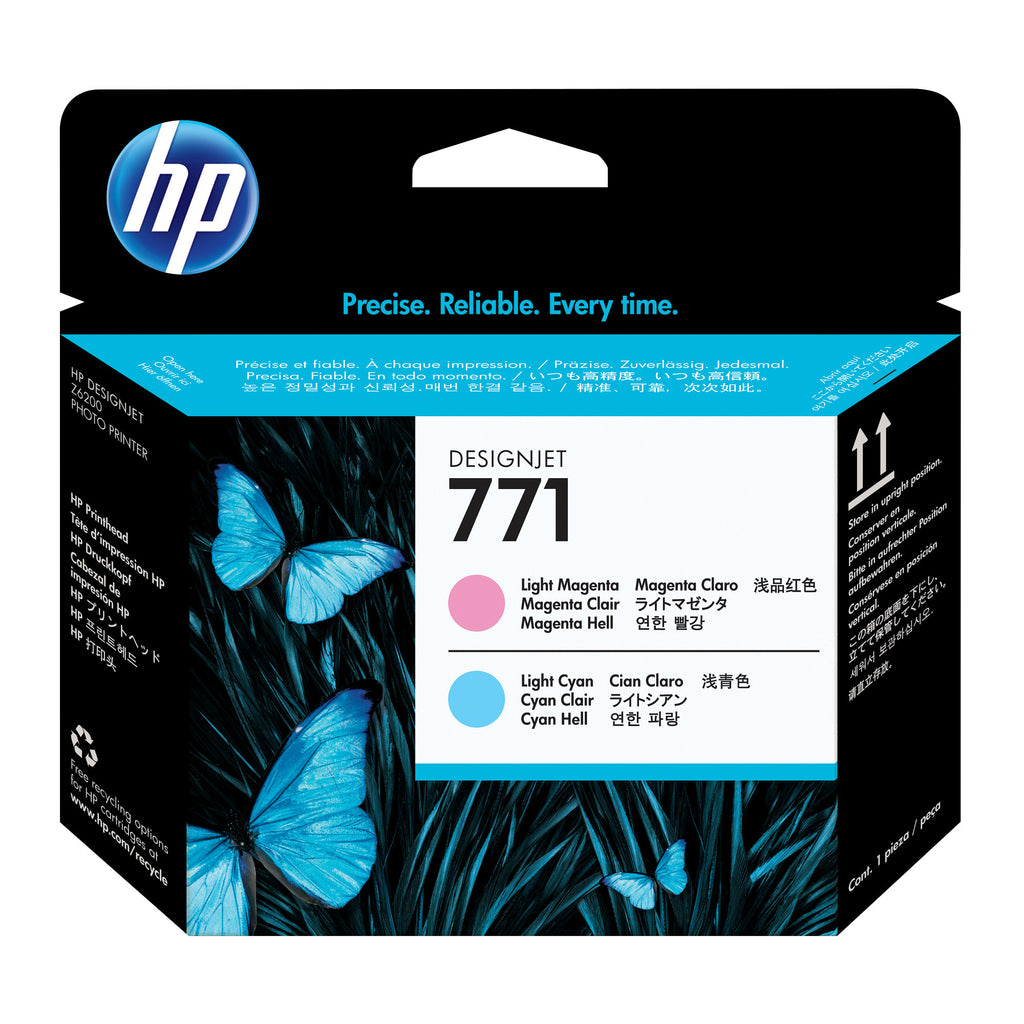 HP 771 Light Magenta/Light Cyan DesignJet Printhead