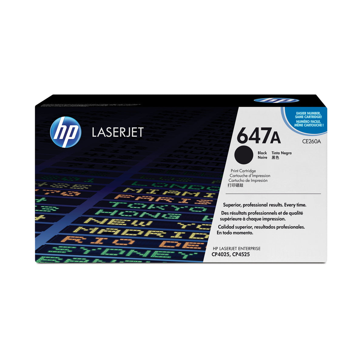HP 647A Black Original LaserJet Toner Cartridge for US Government