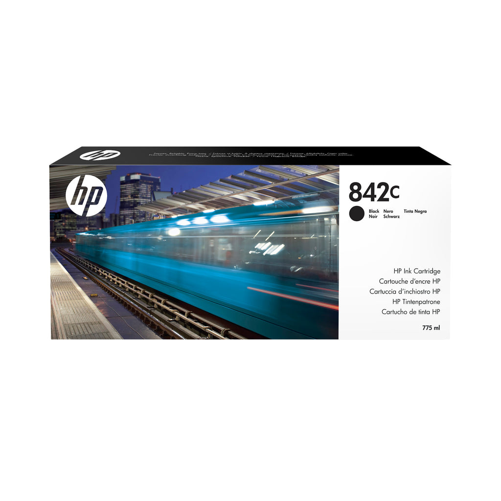 HP 842C 775-ml Black PageWide XL Ink Cartridge