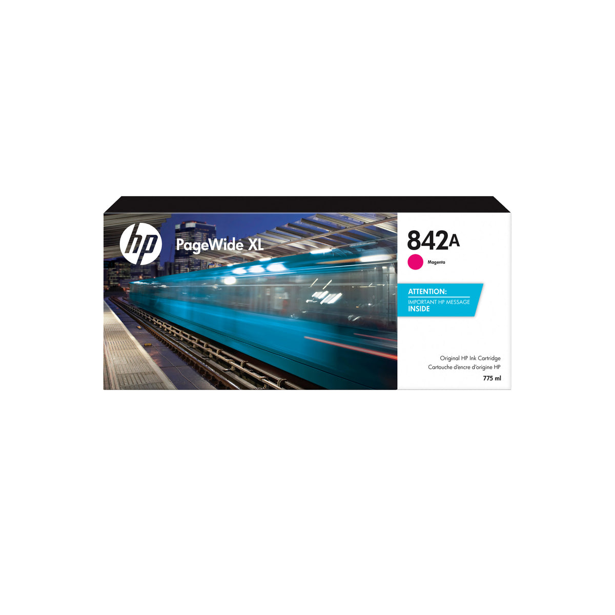 HP 842A 775-ml Magenta PageWide XL Ink Cartridge
