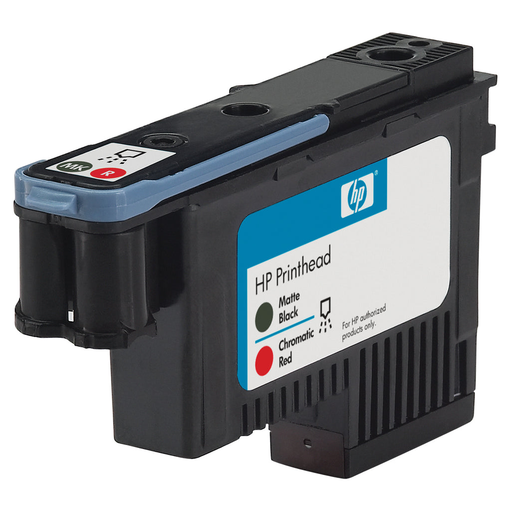 HP 73 Matte Black and Chromatic Red DesignJet Printhead