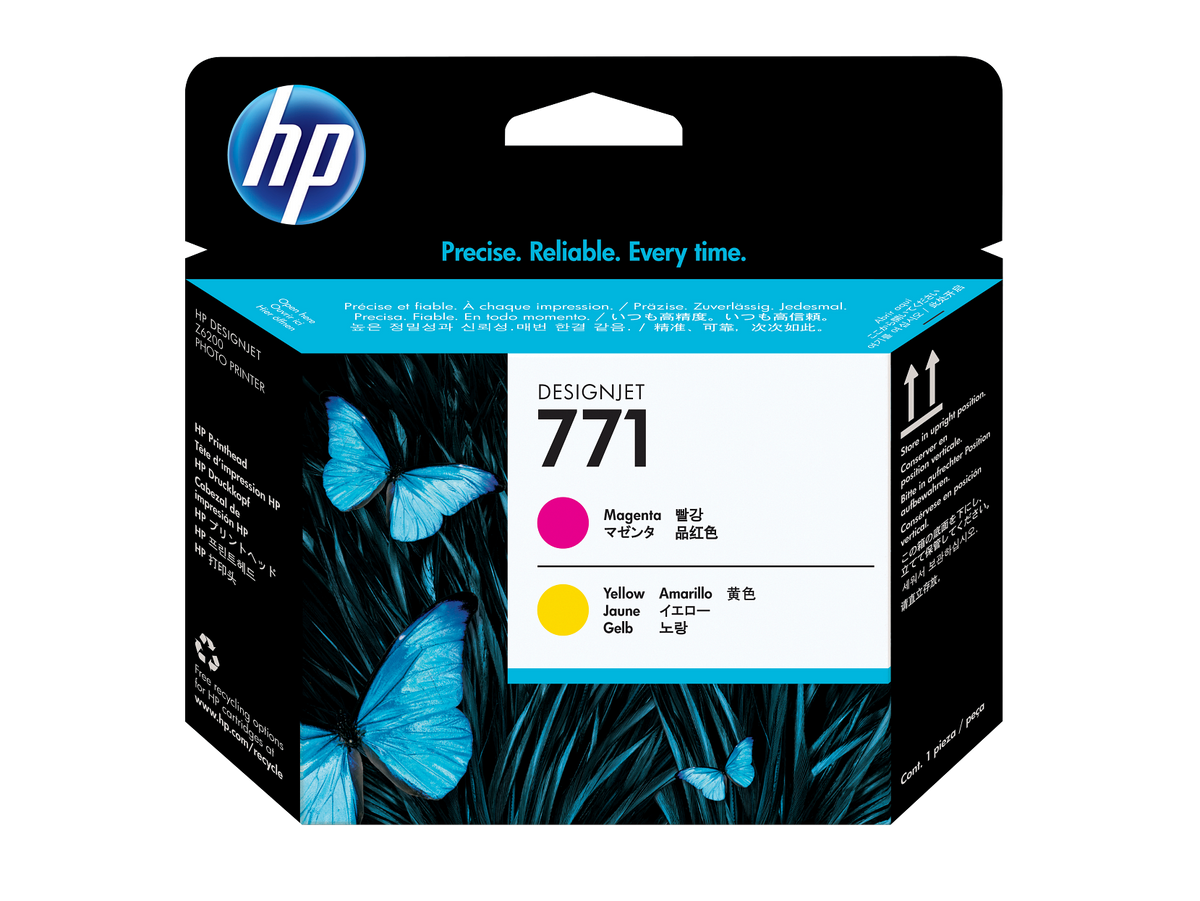 HP 771 Magenta/Yellow DesignJet Printhead