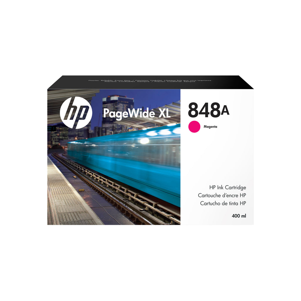 HP 848A 400-ml Magenta PageWide XL Ink Cartridge