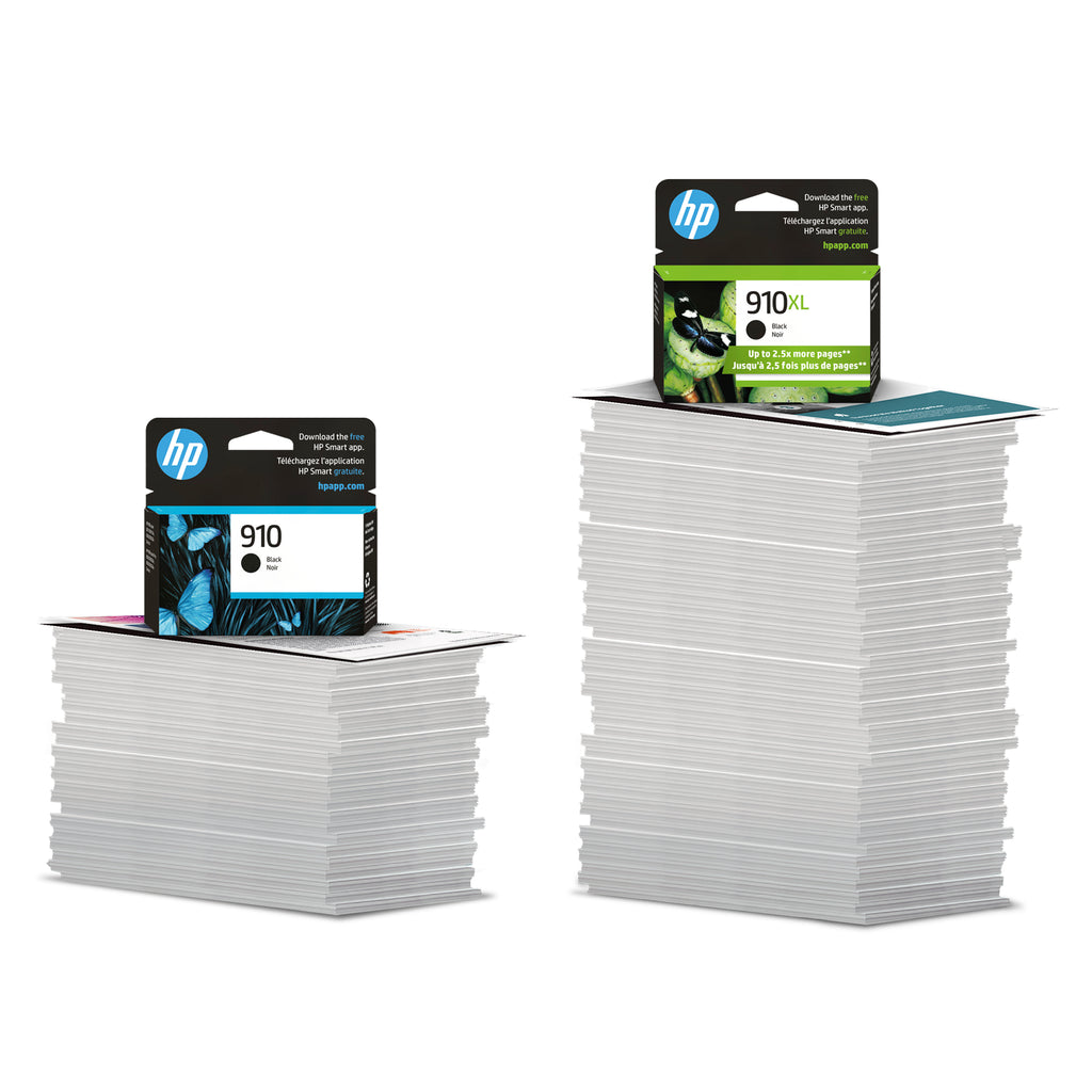 HP 910XL High Yield Black/910 Cyan/Magenta/Yellow 4-pack Original Ink Cartridges