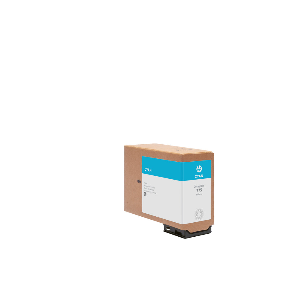 HP 775 500-ml Cyan Ink Cartridge