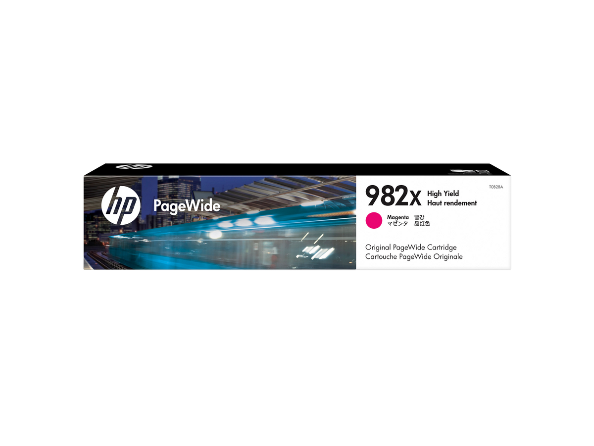 HP 982X High Yield Magenta Original PageWide Cartridge