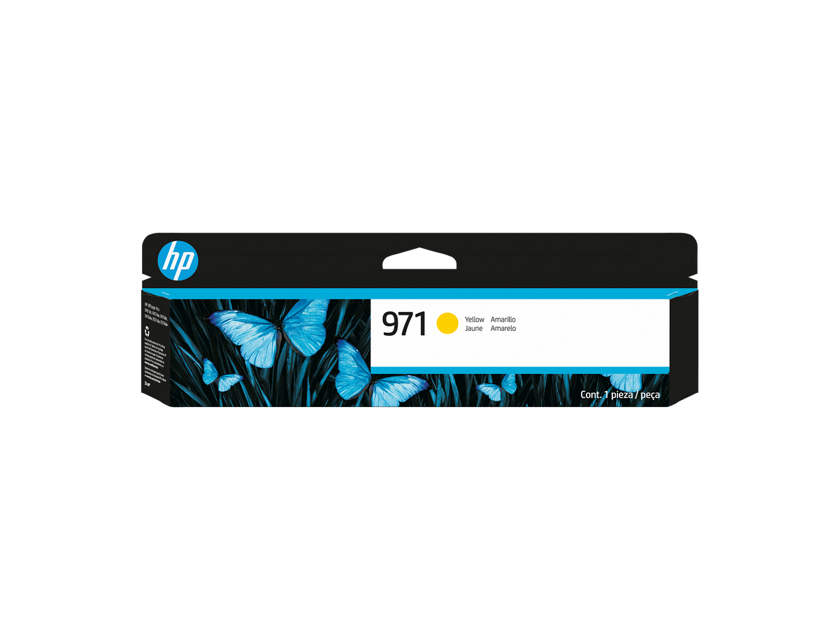 HP 971 Yellow Original Ink Cartridge