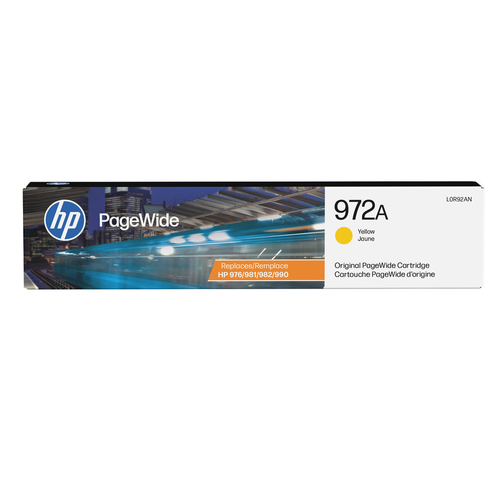 HP 972A Yellow Original PageWide Cartridge