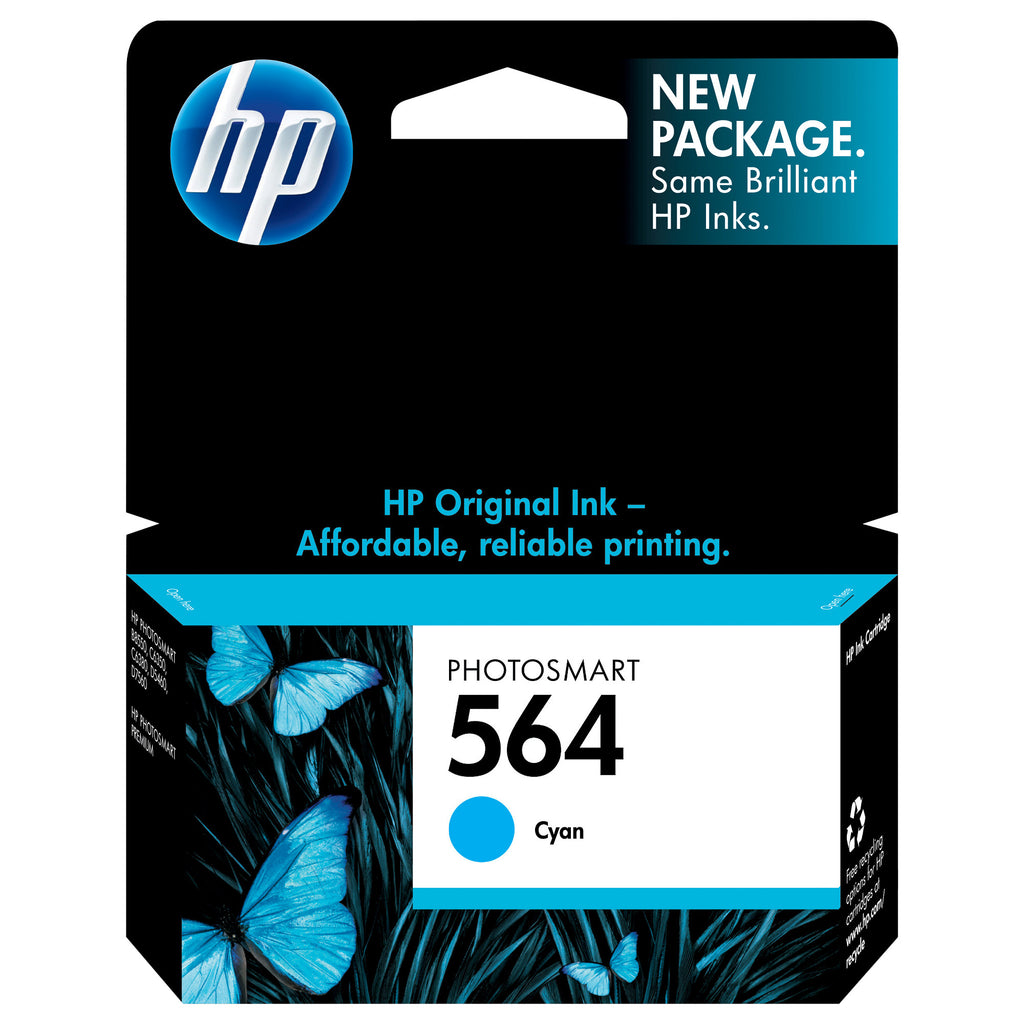HP 564 Cyan Original Ink Cartridge